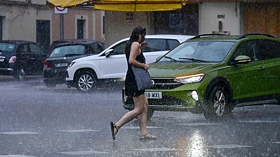 Muere una mujer de 63 años tras ahogarse en una calle de Mallorca durante una tormenta