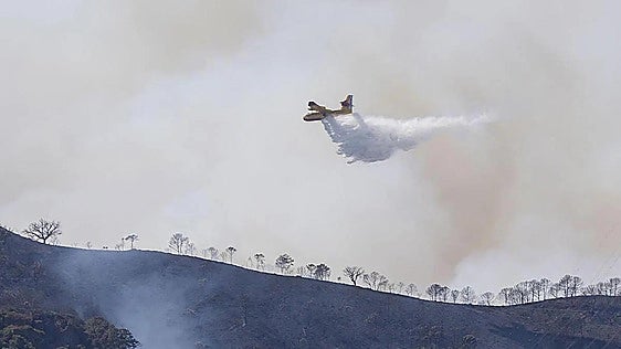Estabilizado el incendio de Benahavís y todos los vecinos pueden volver a sus casas