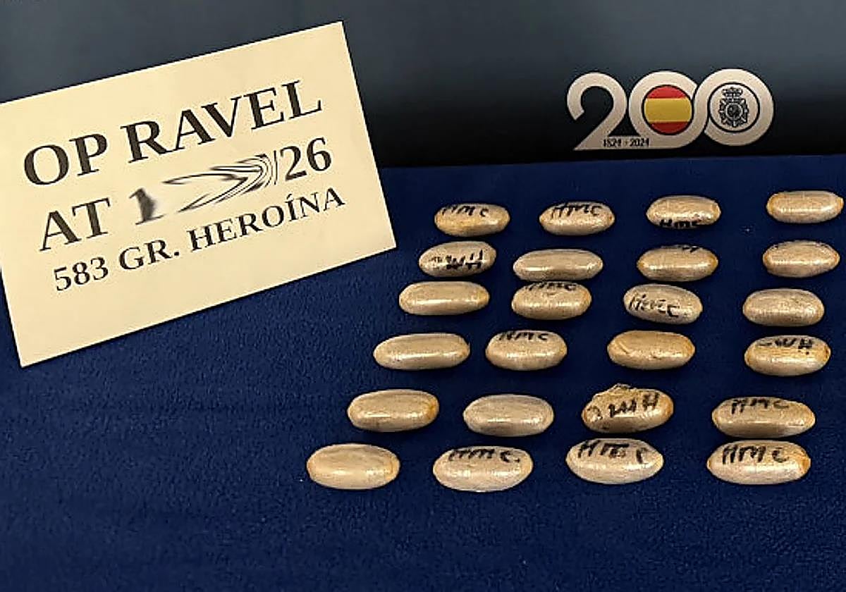 Detenido un joven con 51 bolas de heroína en su cuerpo en el aeropuerto de Castellón
