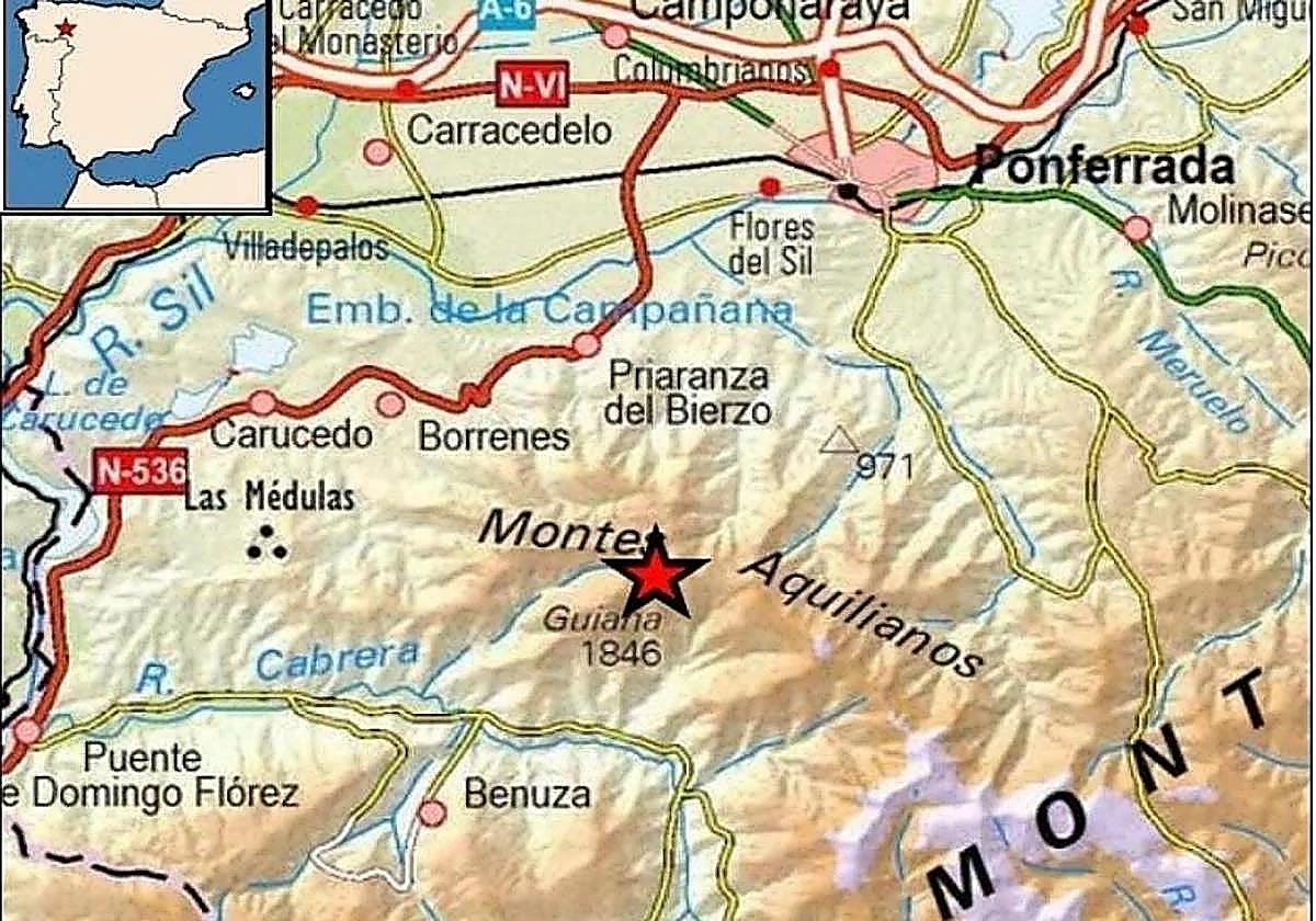 Un terremoto de magnitud 4,2, con epicentro en El Bierzo, sacude a la provincia de León