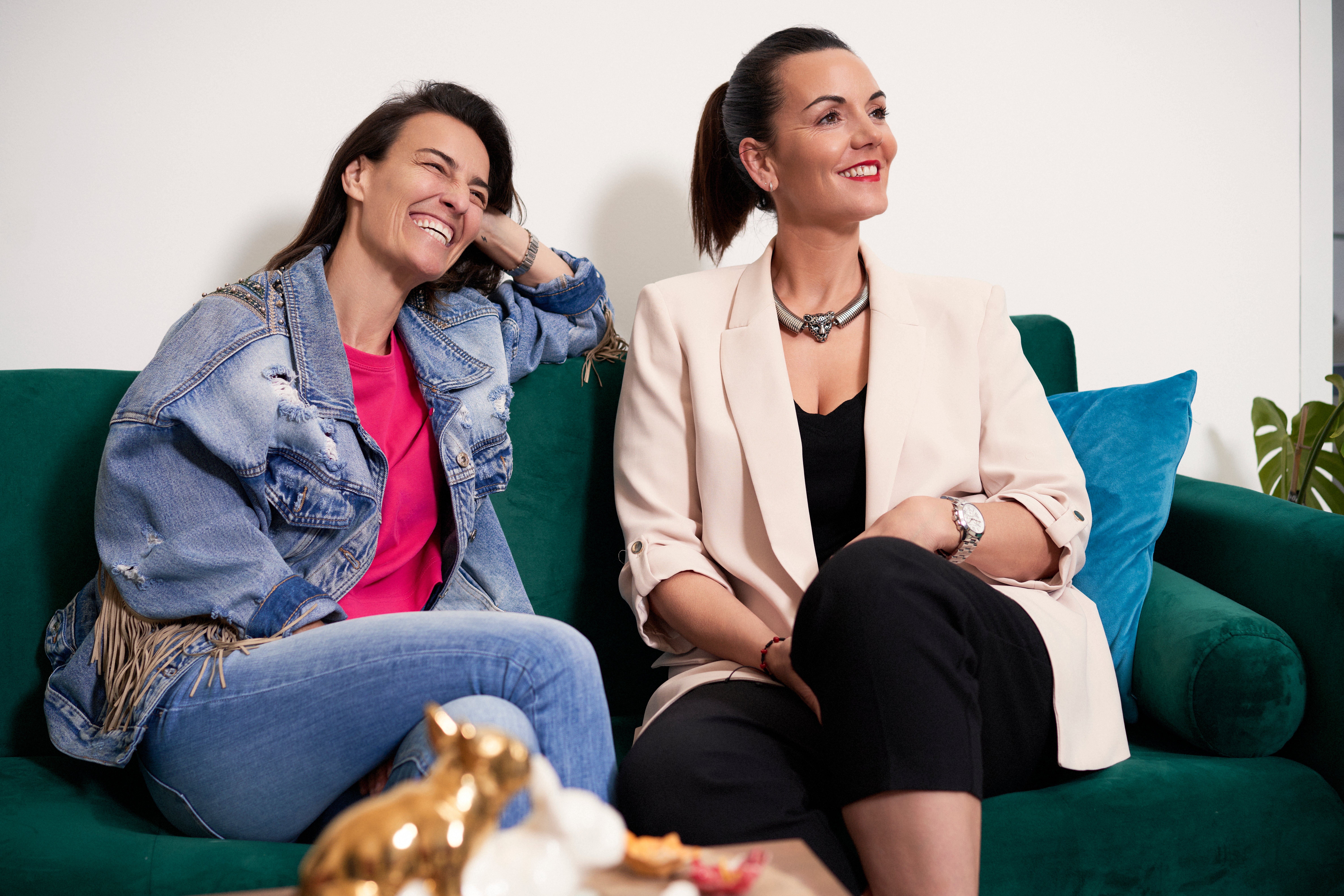 Lara Franco y Bea Fernández, matrimonio y empresarias comprometidas con las mujeres del colectivo LGTBI. Edu Gómez