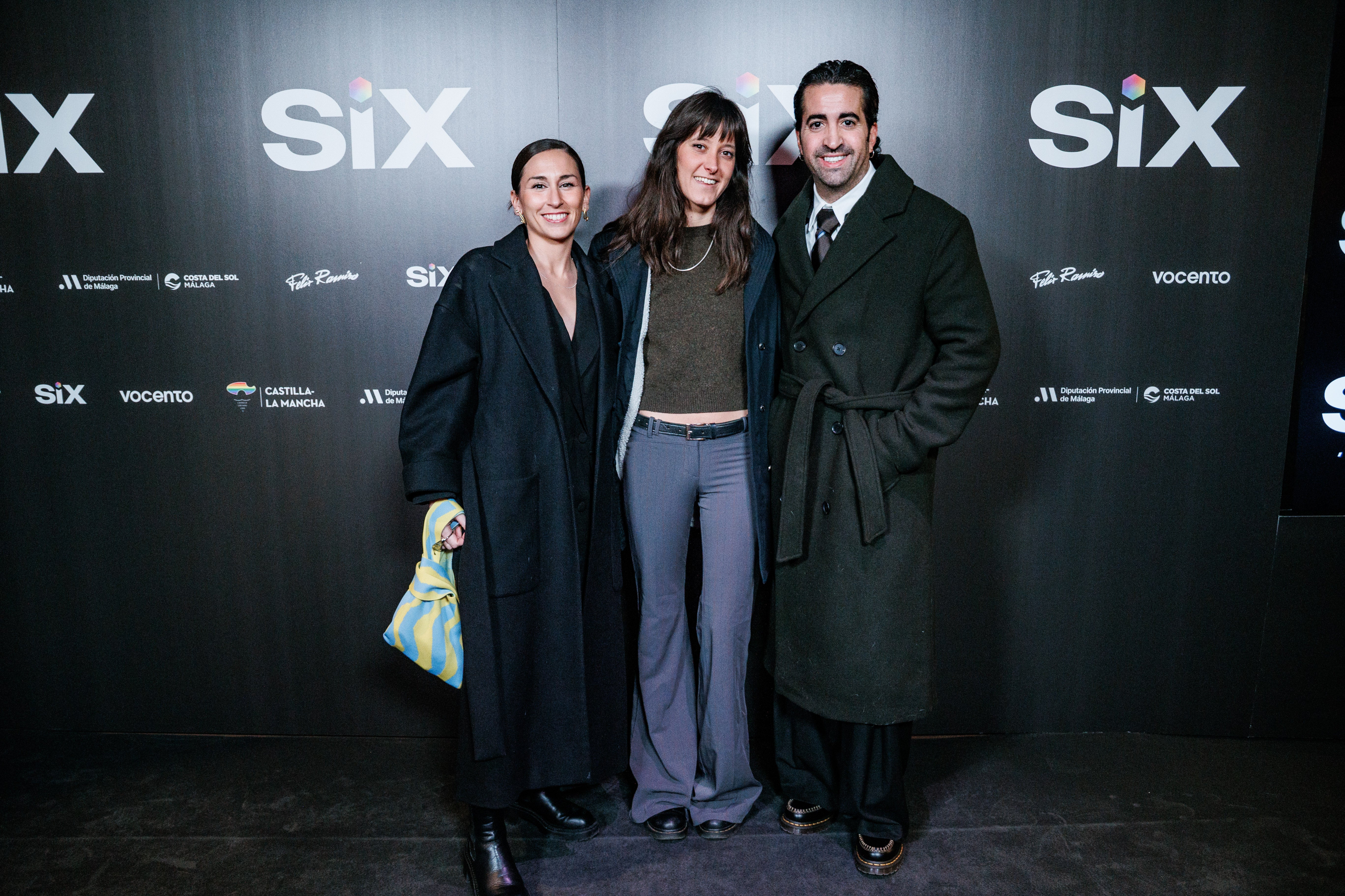 Marina Arranz, Celia Vázquez y Gonzalo Cuadros.