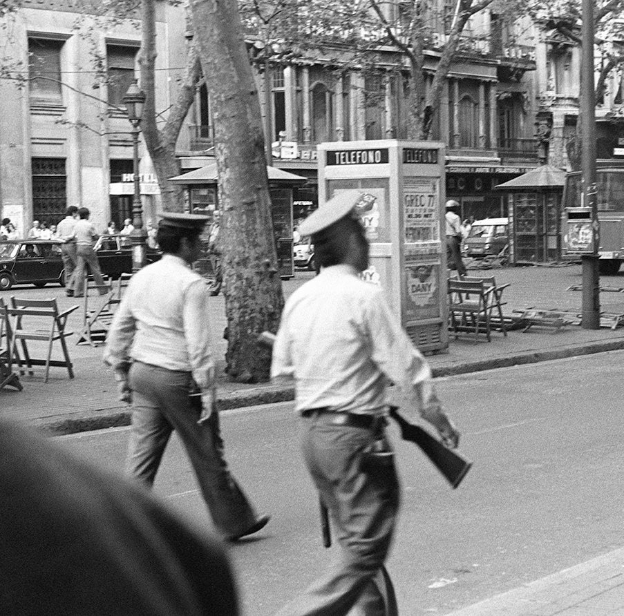 La primera manifestación LGTBI de España, en Barcelona, en 1977. Archivo Colita