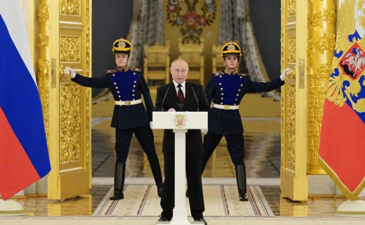 El presidente de Rusia, Vladímir Putin.