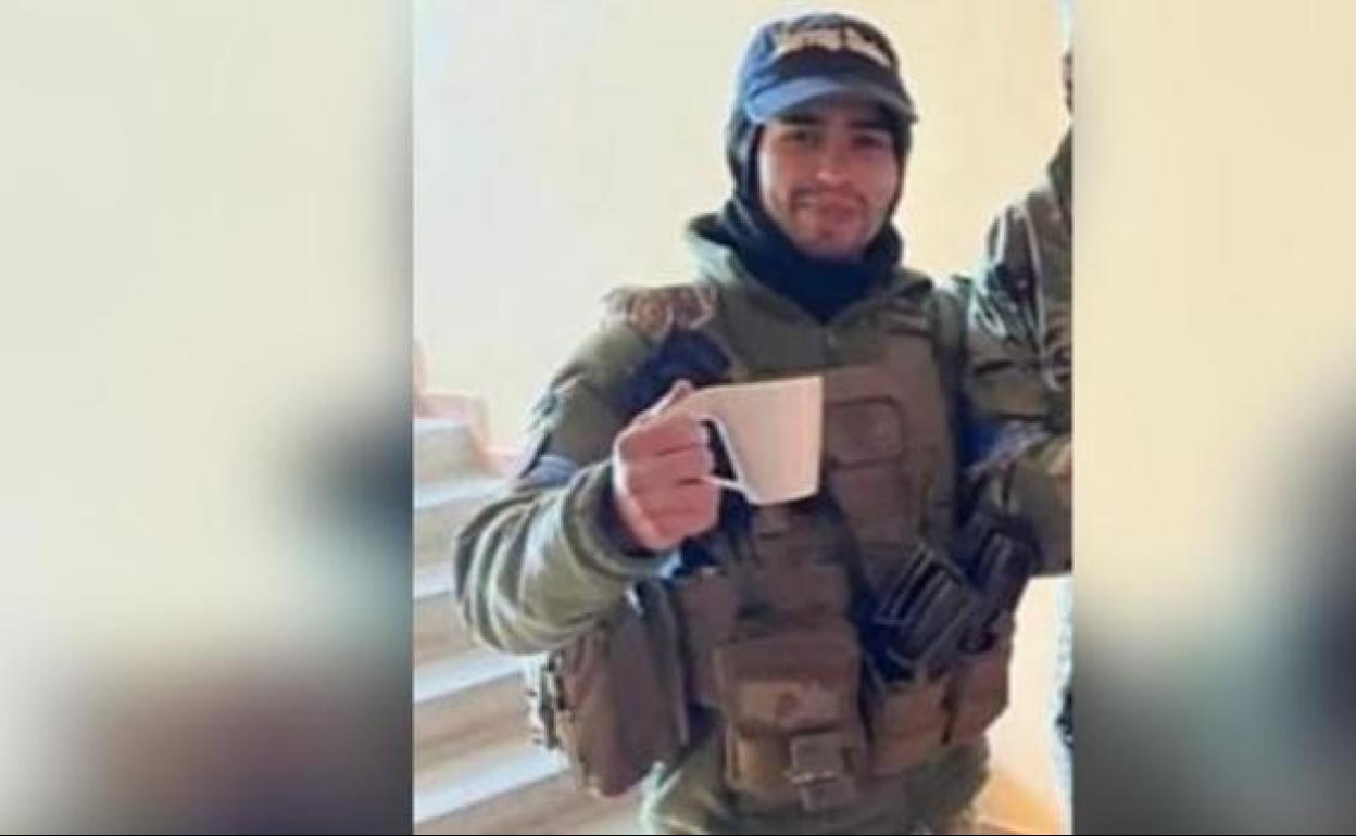 El ex marine de 22 años Willy Cancel