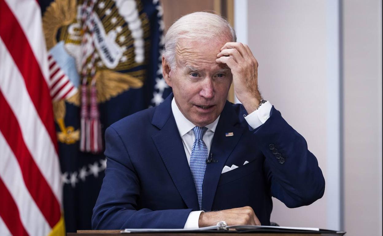 Joe Biden, durante un acto.