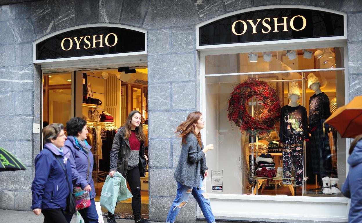 Tienda Oysho.