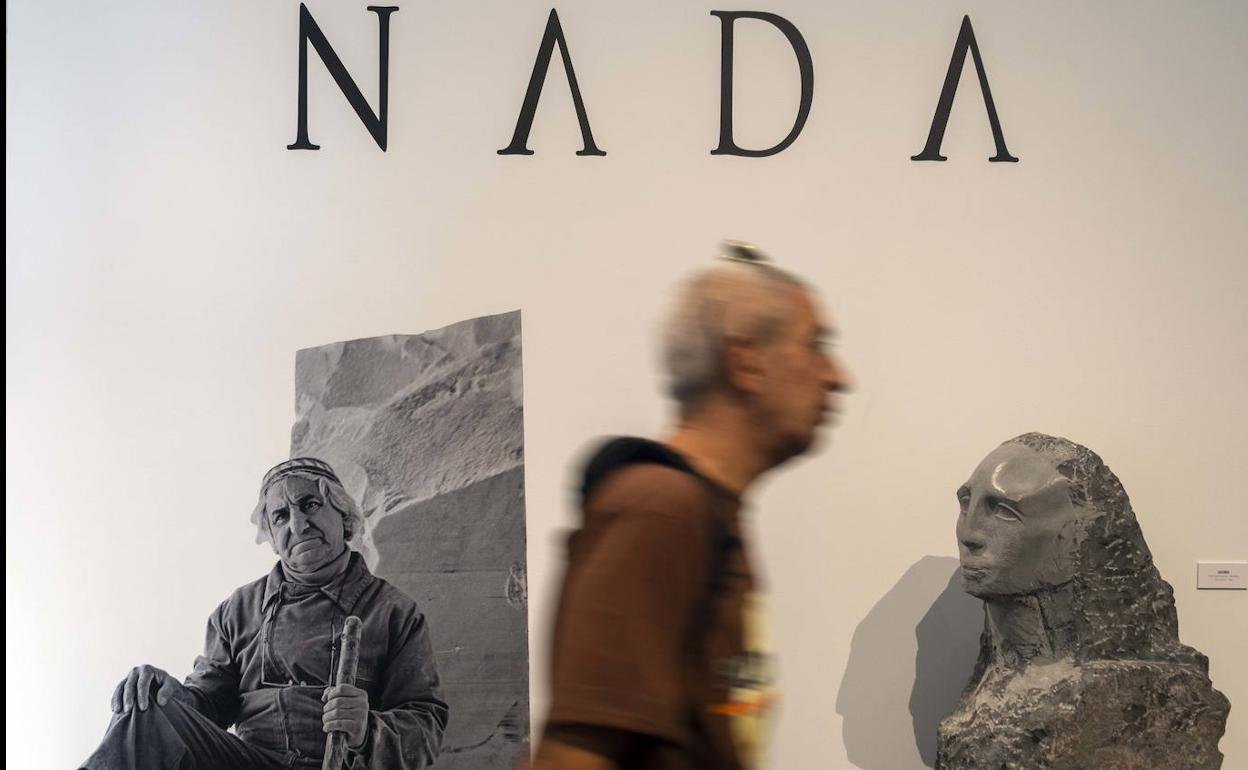 Presentación de la exposición ''NADA'' de Severiano Grande en la sala de la torre de los Anaya