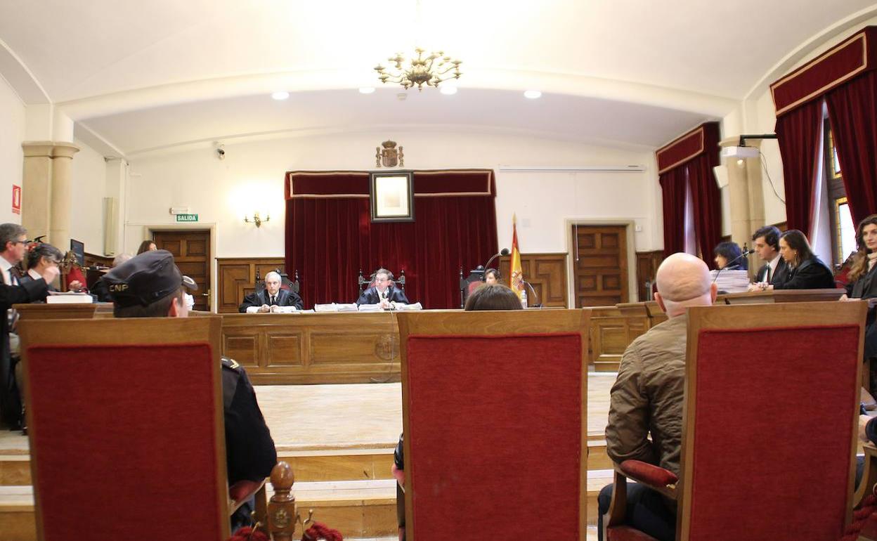 Imagen de archivo de un juicio en la Audiencia de Salamanca. 