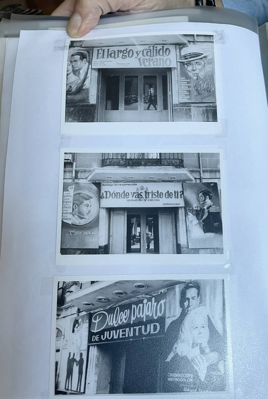 Antonio Hernández, operador de cinematógrafo, en el Liceo de Salamanca. 