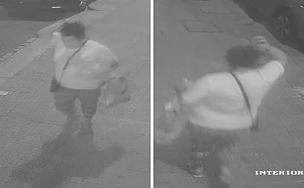 La sospechosa del rapto en una imagen tomada por una cámara. 