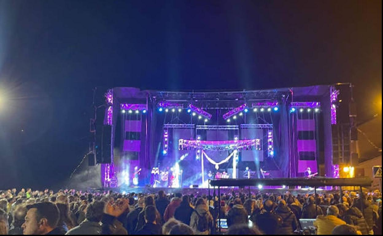 Los conciertos registraron una gran afluencia de público. 