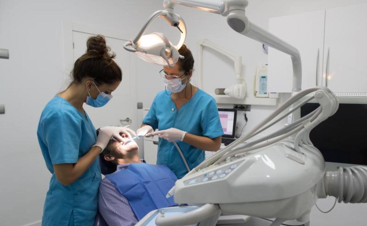 Imagen de una clínica odontológica. 