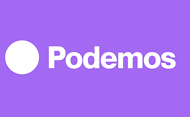Imagen principal - Imaginatipo en morado, con el clásico círculo de Podems y, abajo, e logotipo con el fondo en blanco.