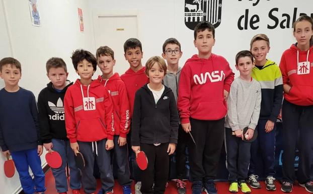 Varios participantes en el torneo. 