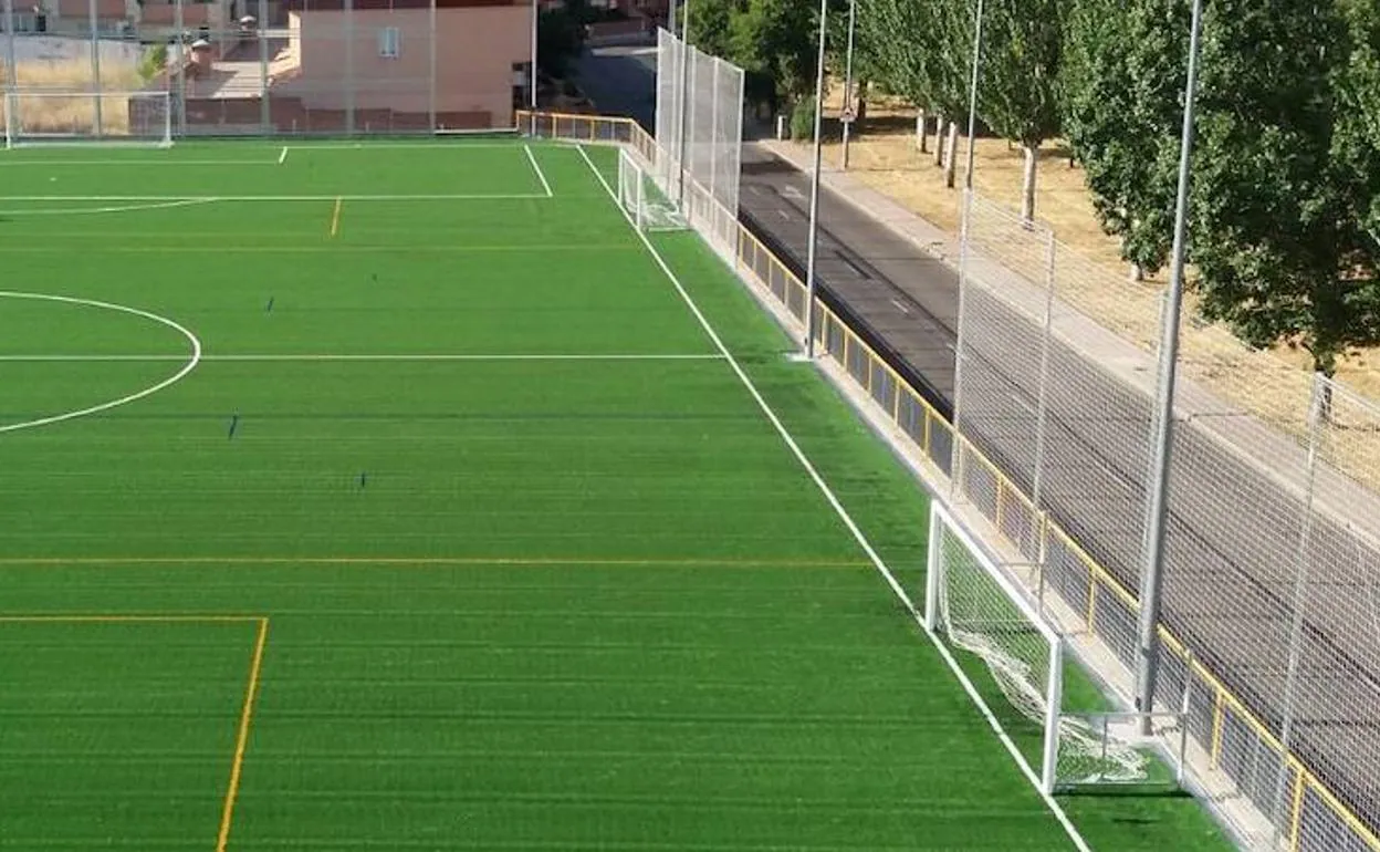 Campo de fútbol de El Zurguén, lugar en el que se producieron los hechos.