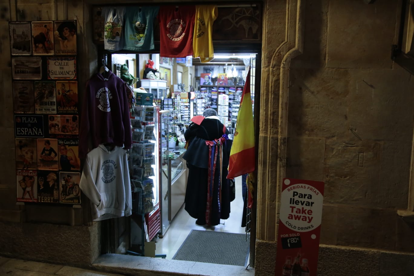 Un momento del desfile de los tunos.