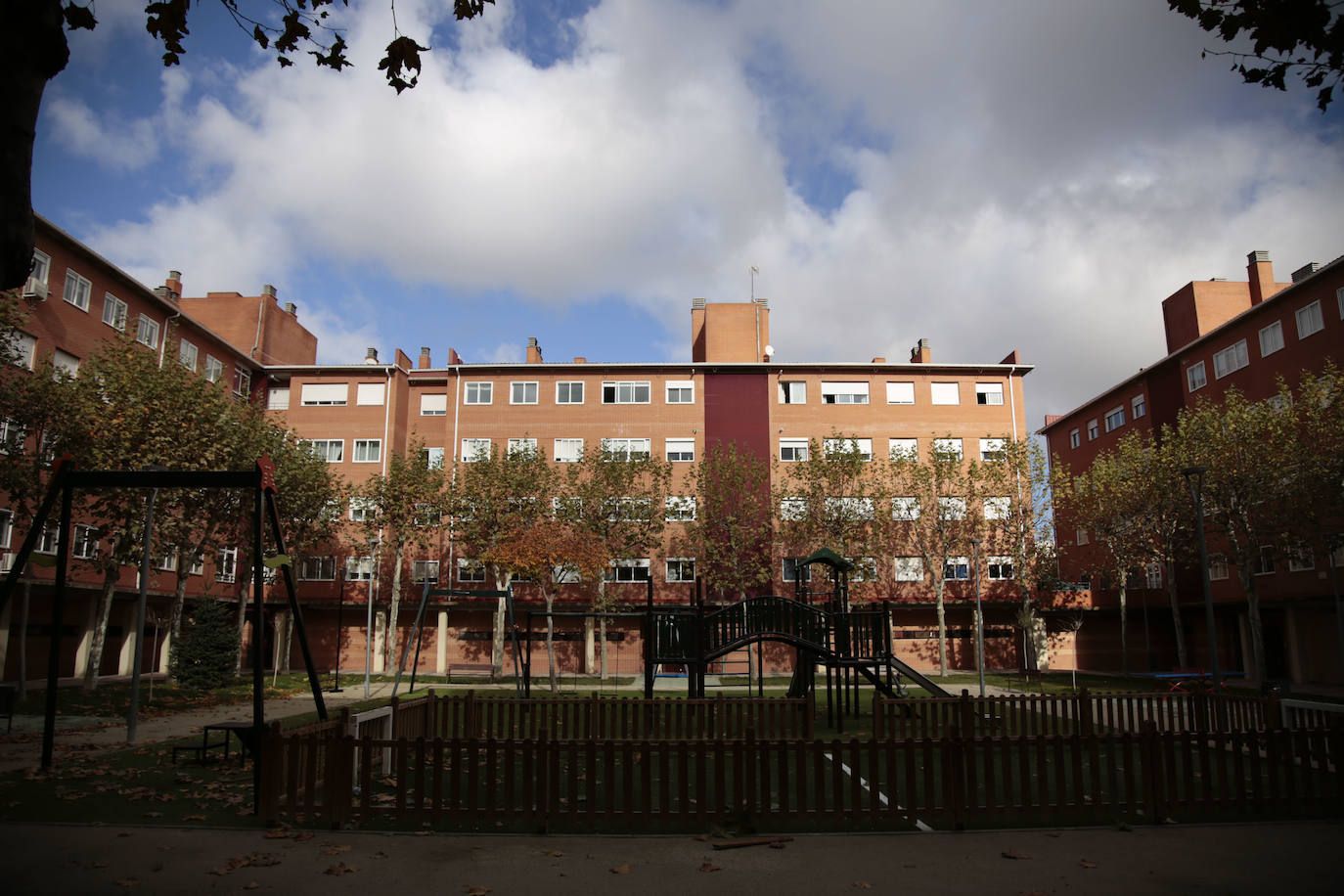 Una de las muchas zonas y parques de la zona.