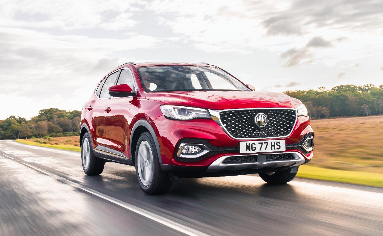 El nuevo SUV MG HS. 
