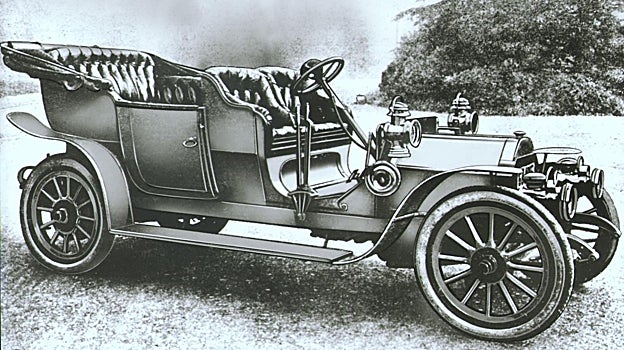 El Alpha de 1908 es el primer automóvil que lleva el nombre de Lancia