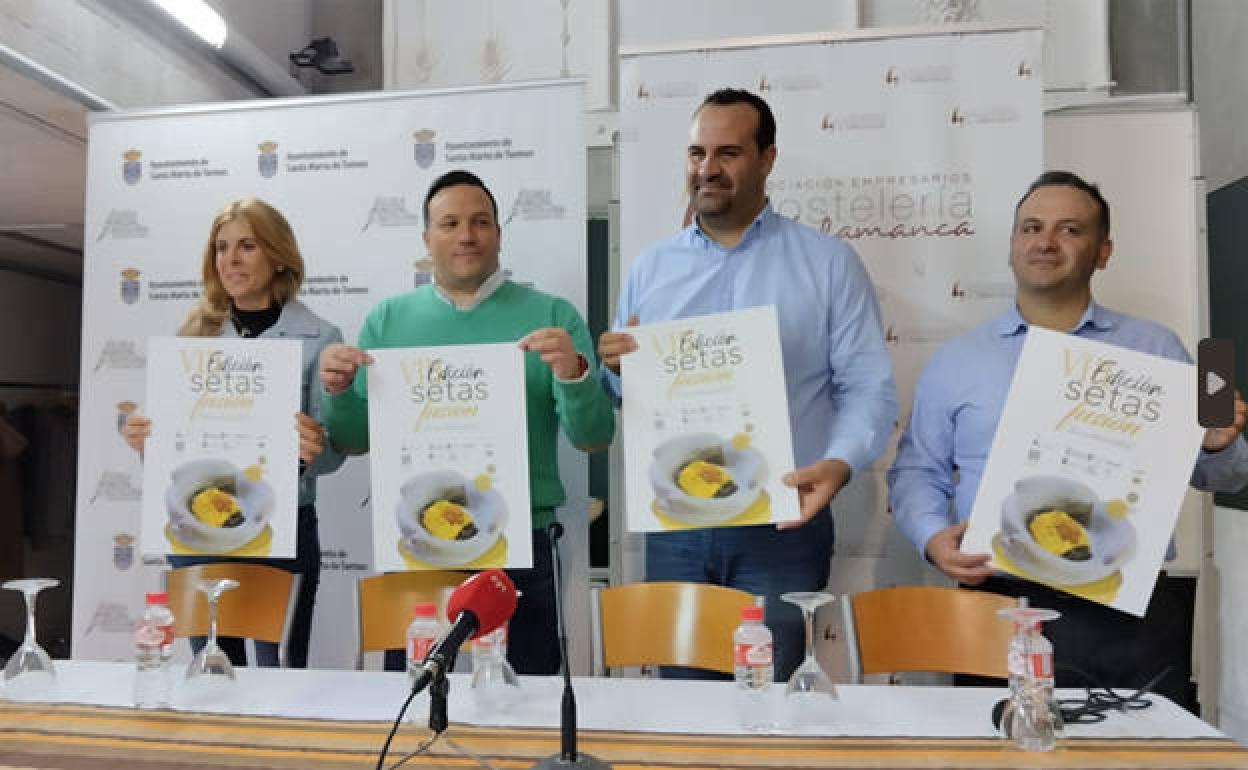 Presentación del el VIIII Concurso Micograstronómico 'Vamos de setas'. 