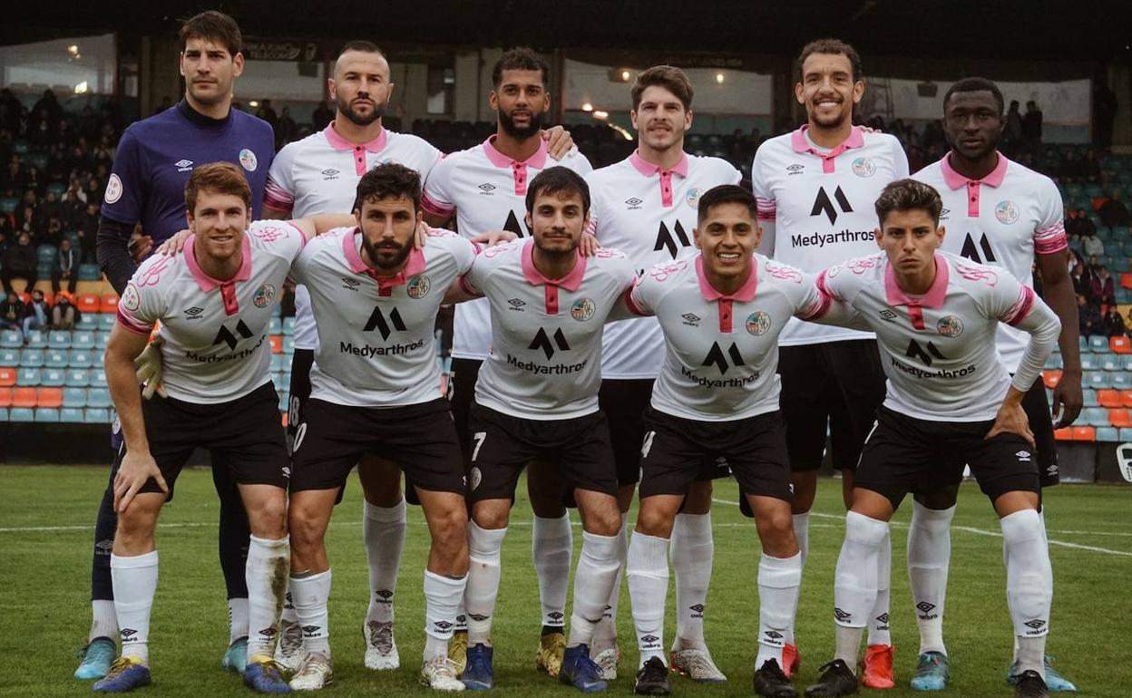 Once inicial del Salamanca UDS. 