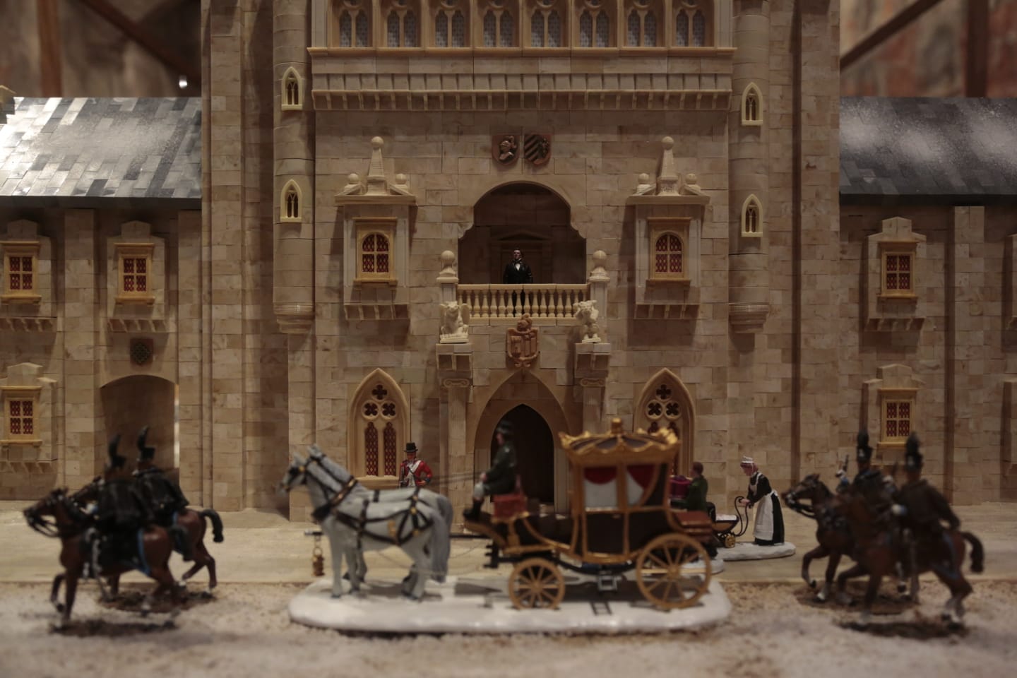 Fotos: Exposición de monumentos &#039;&#039; hechos con piezas de Exin Castillos en el Convento de Las Claras