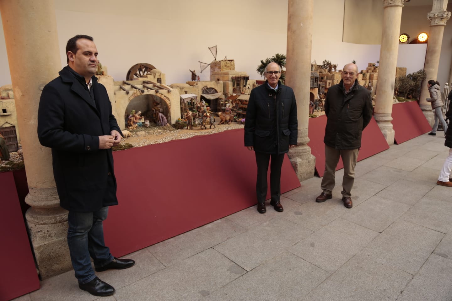 Fotos: Belén Navideño de la Diputación de Salamanca en el Patio de La Salina