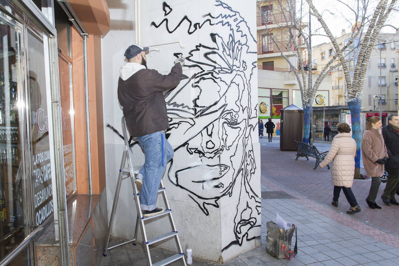 Pinturas en el Barrio del Oeste