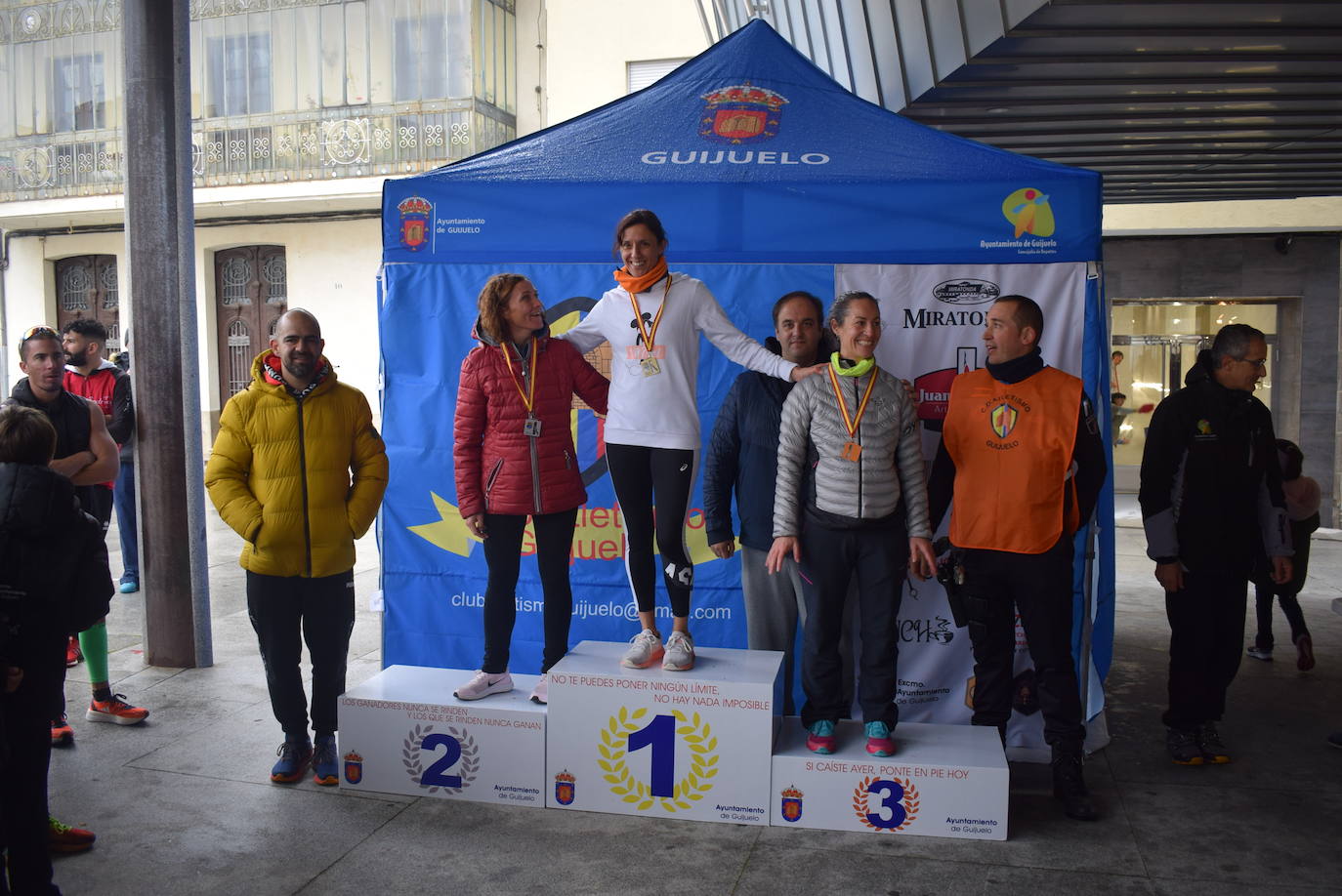 Fotos: Javier Montero y Verónica Sánchez se alzan con la victoria en el Jamón Veloz de Guijuelo