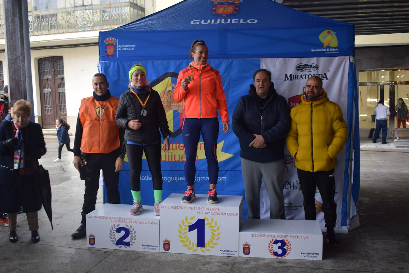 Fotos: Javier Montero y Verónica Sánchez se alzan con la victoria en el Jamón Veloz de Guijuelo