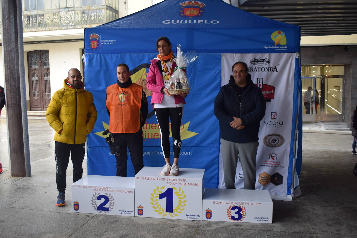 Fotos: Javier Montero y Verónica Sánchez se alzan con la victoria en el Jamón Veloz de Guijuelo