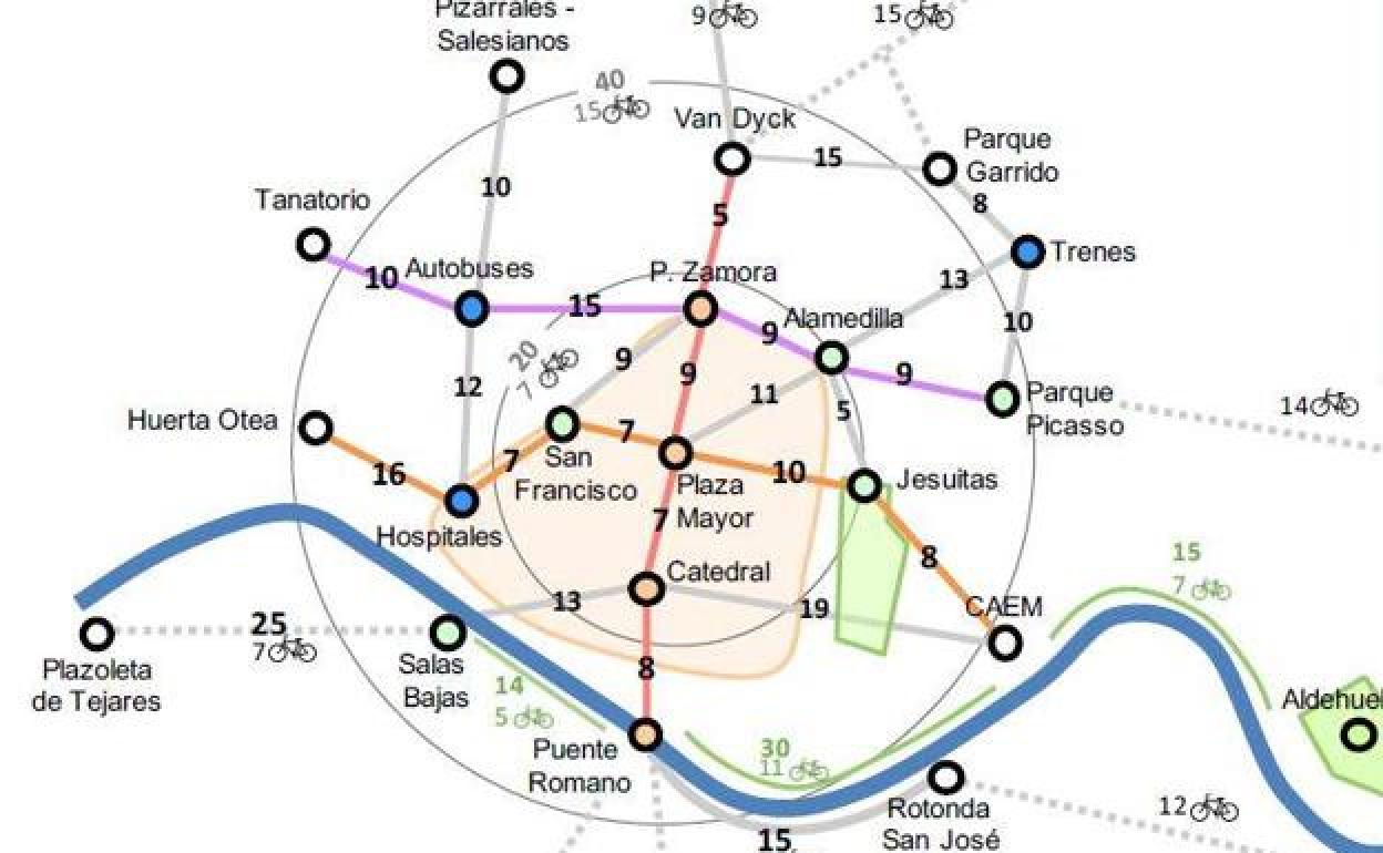 El mapa del metro de Barcelona con nombres de mujeres que han