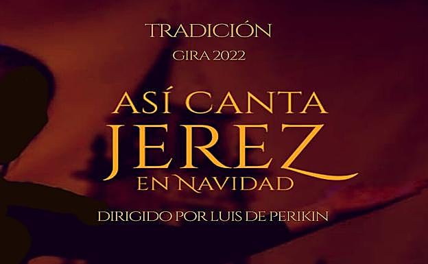 El cartel del concierto de los jóvenes flamencos. 