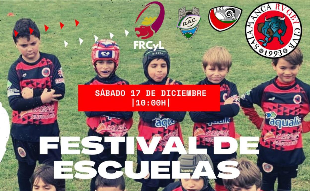 Unos mil pequeños jugadores de rugby se reúnen este sábado en La Aldehuela