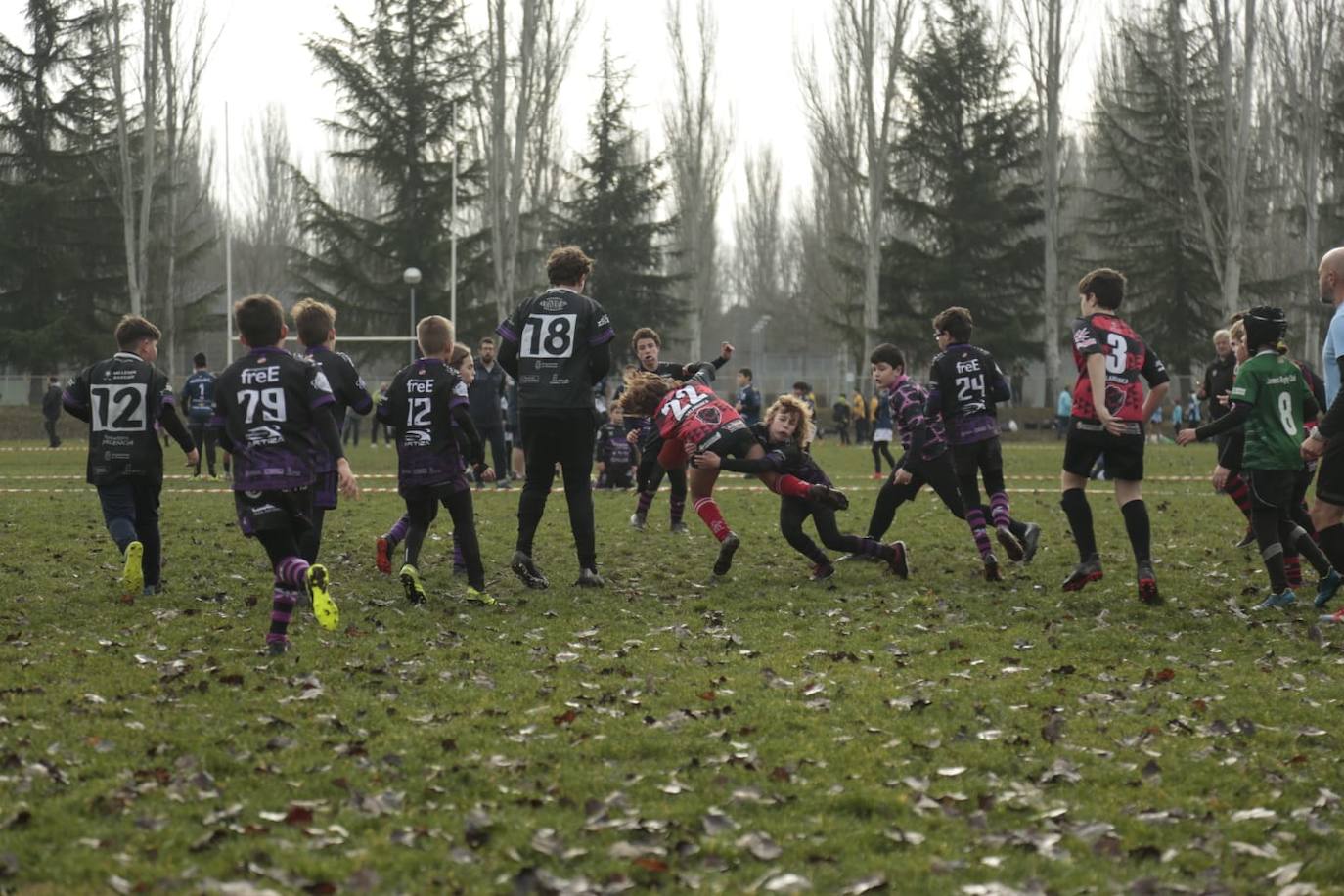 Fotos: III Festival de Escuelas de Rugby de Castilla y León en Salamanca