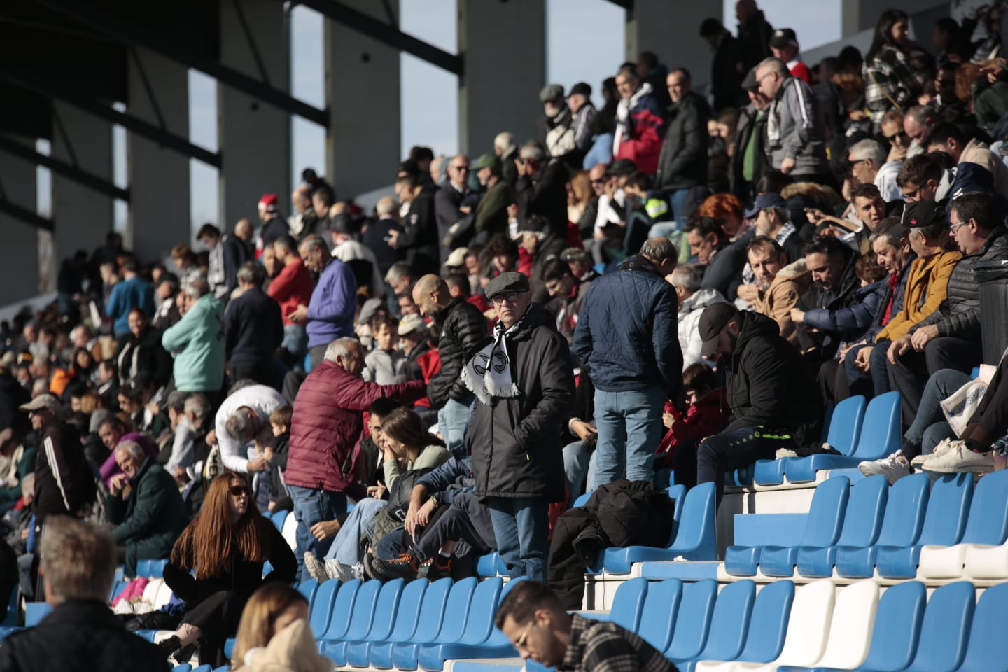 Fotos: Unionistas encaja una goleada del Celta B en el último partido del año (0-3)