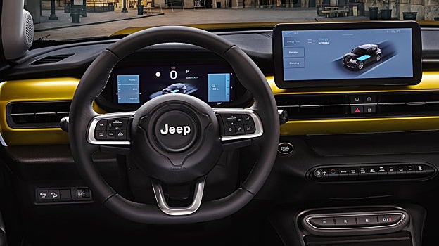 Interior del Jeep Avenger