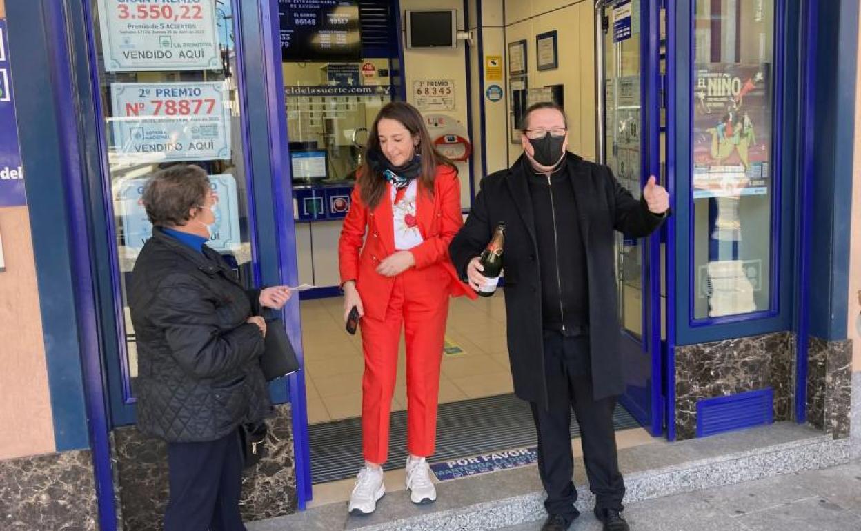 Administración de Lotería de Peñaranda de Bracamonte, que repartió un importante premio el aó pasado.