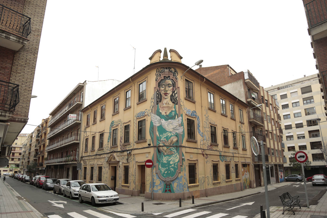 Fotos: ZOES reclama más vegetación y menos coches para el barrio del Oeste