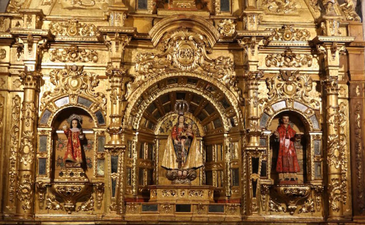 El retablo de la Virgen del Rosario en la iglesia de La Alberca ya luce  tras su restauración | Salamancahoy