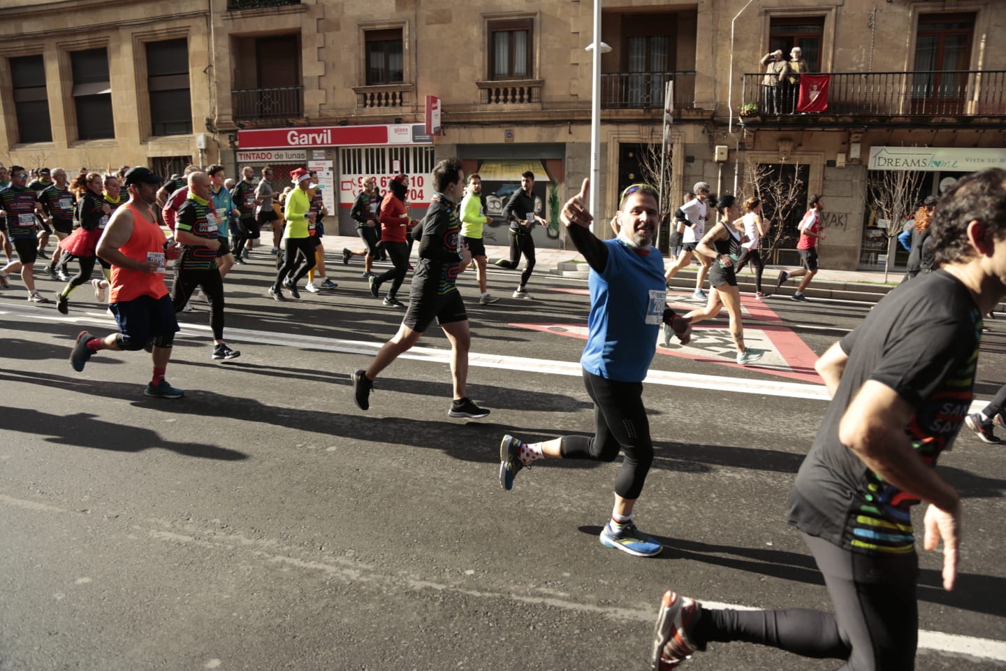 Fotos: Pablo Sánchez Gómez y Nuria Lugueros conquistan la XXXVIII San Silvestre Salmantina