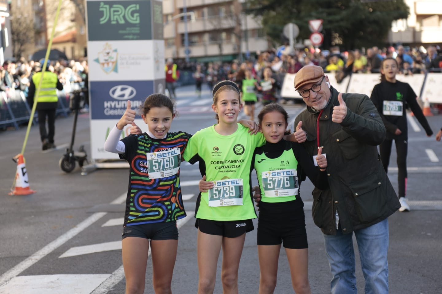 Fotos: Adrián Sánchez Gallego y Helena García Quevedo vencen en la carrera B