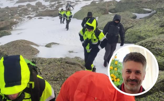 Un helicóptero y perros especializados se incorporan a la búsqueda del montañero en Béjar