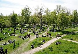 Imagen de archivo del Lunes de Aguas en Salamanca.