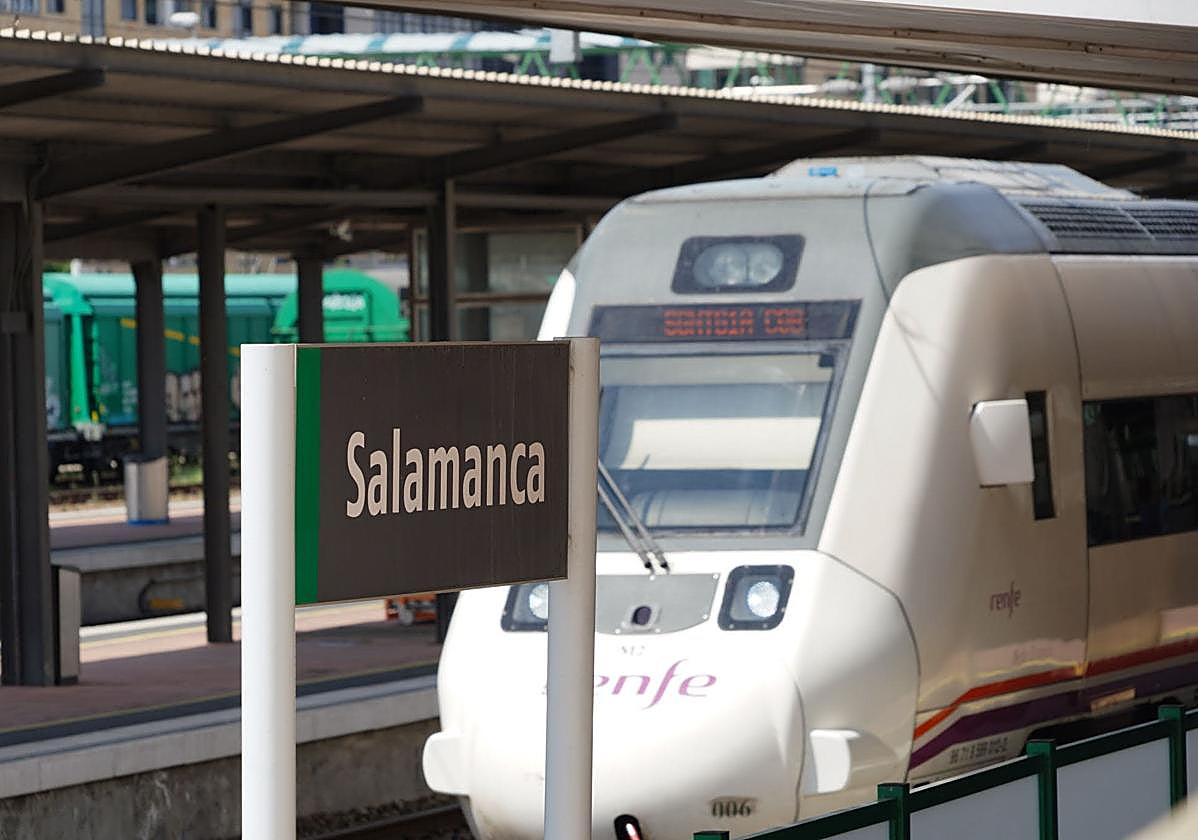 Estación de tren de Salamanca.