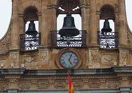 Reloj de la Plaza Mayor de Salamanca.