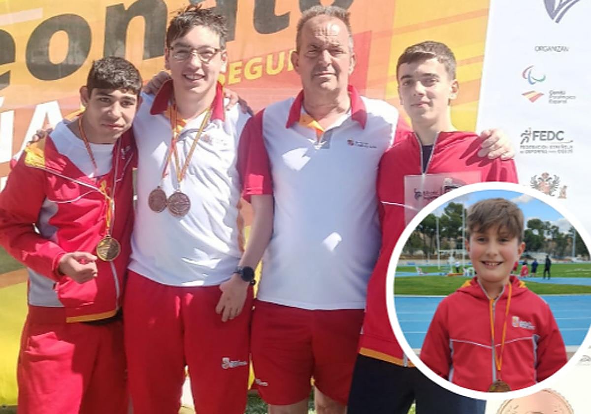 Los atletas charros destacan en el Nacional de Promesas Paralímpicas