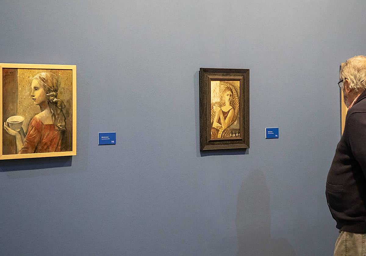 Exposición 'Zacarías González: Pintura' en la sala San Eloy de Salamanca.