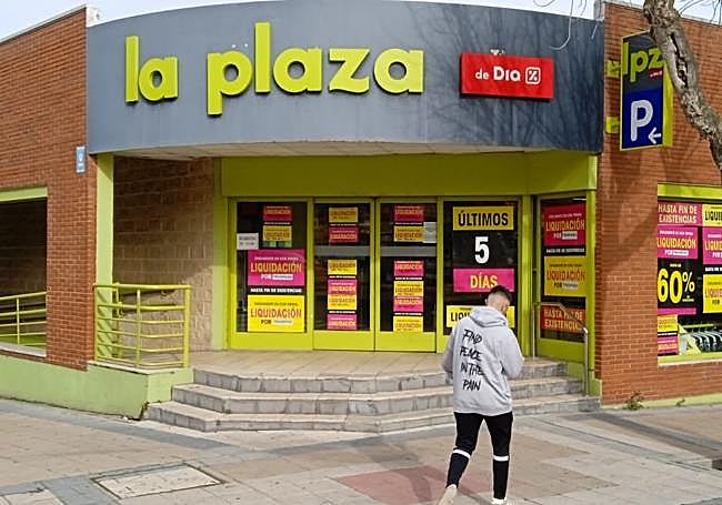 Imagen de la primera tienda que se abrirá bajo la marca Alcampo en Salamanca.